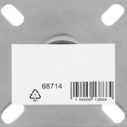 Колесо поворотное D 75 мм, крепление  платформенное Сибртех