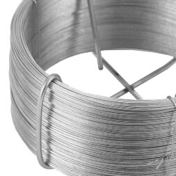 Проволока стальная, оцинкованная 0.5 мм, длина 200м Сибртех