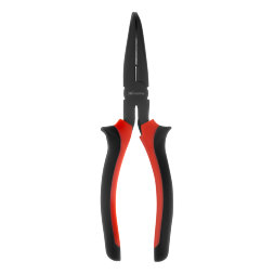Длинногубцы изогнутые Black Nickel, 200 мм, двухкомпонентные рукоятки Matrix