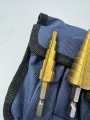 Набор ступенчатых сверл 4-12, 4-20, 4-32 мм по металлу в чехле (4-6-8-10-12-14-16-18-20-22-24-26-28-30-32 мм), HSS, шестигранный хвостовик (Сверло ступенчатое)