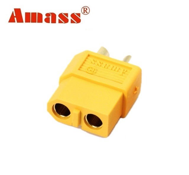 Силовой разъем Amass XT60-F (Мама)