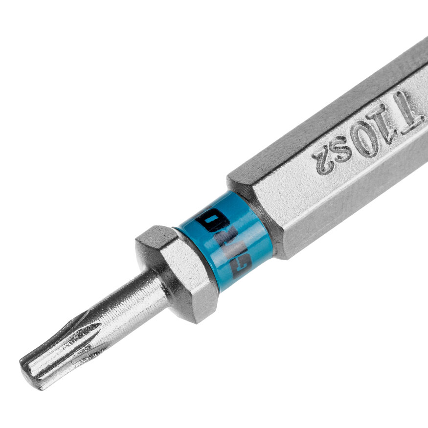 Бита Torx 10х50мм, сталь S2, шестигр., 10 шт. Gross