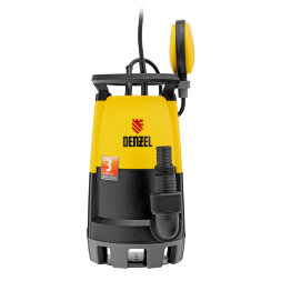 Дренажный насос для чистой и грязной воды DP450S, 450 Вт, напор 6 м, 12000 л/ч Denzel