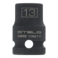 Головка ударная шестигранная, 13 мм, 1/2, CrMo Stels