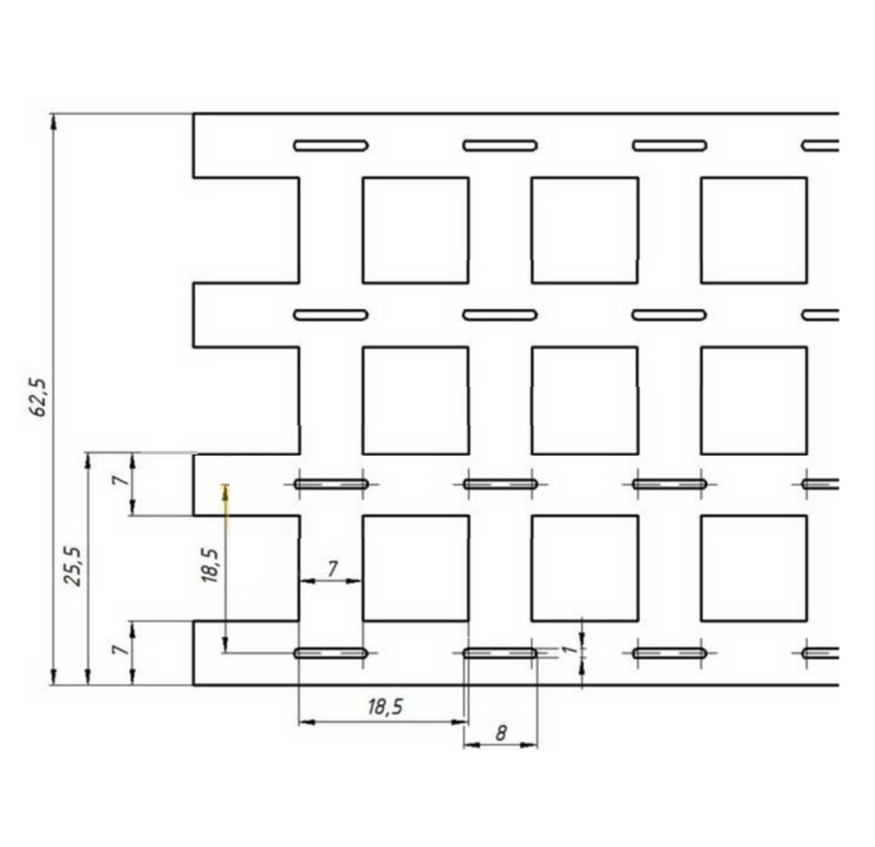 Никелевая лента для сварки аккумуляторов 18,5х4P-0,20