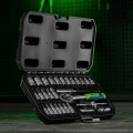 Набор инструментов, 1/4", пластиковый кейс, 29 предметов Сибртех
