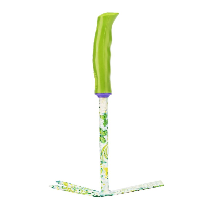 Мотыжка комбинированная, 65 х 310 мм, стальная, пластиковая рукоятка, Flower Green, Palisad