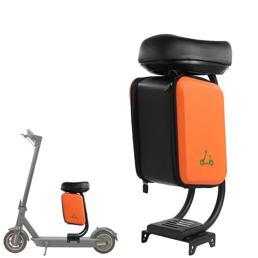 Сиденье для электросамоката Ninebot MAX G30 с багажным отсеком