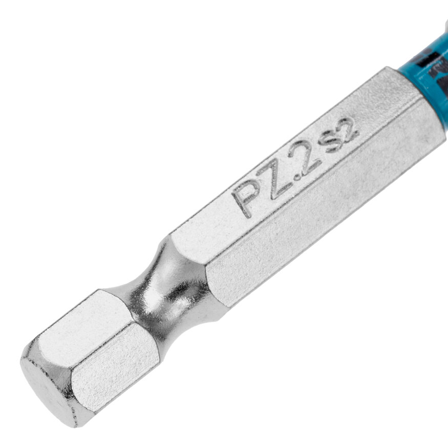 Бита PZ2х50мм, сталь S2, шестигр., 10 шт. Gross