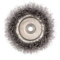 Щетка для УШМ, 150 мм, М14, "чашка", витая проволока 0.3 мм Сибртех