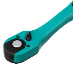 Ключ-трещотка 1/2", CrV, 72 зуба, с быстрым сбросом Stels