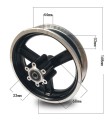 Диск (обод) переднего колеса Kugoo M4/M4Pro