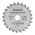 Пильный диск по дереву, 200 х 32 мм, 24 зуба, кольцо 30/32 Matrix Professional