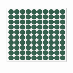 Изоляционная прокладка 21700 на клейкой основе 100 штук (минусовой контакт)