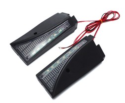 Чёрные поворотники и стоп сигнал на Kugoo M4/Pro (комплект 2шт.)
