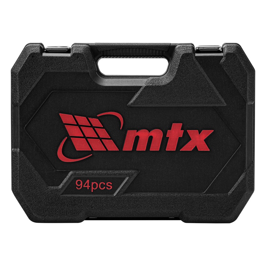 Набор инструментов 94 предмета, CrV, 1/2", 1/4" MTX
