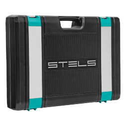 Набор инструментов, 1/2",3/8", 1/4", CrV, пластиковый кейс 142 предмета Stels