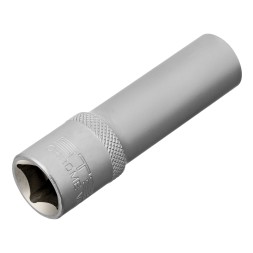 Головка торцевая удлиненная, 13 мм, шестигранная, CrV, под квадрат 1/2 Stels