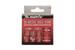 Коронка Bimetal, 54 мм Matrix