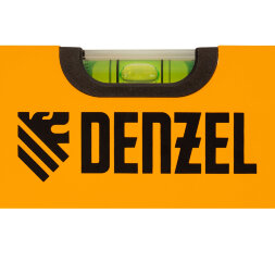 Уровень алюминиевый, 2000 мм, фрезерованный, 3 глазка Denzel