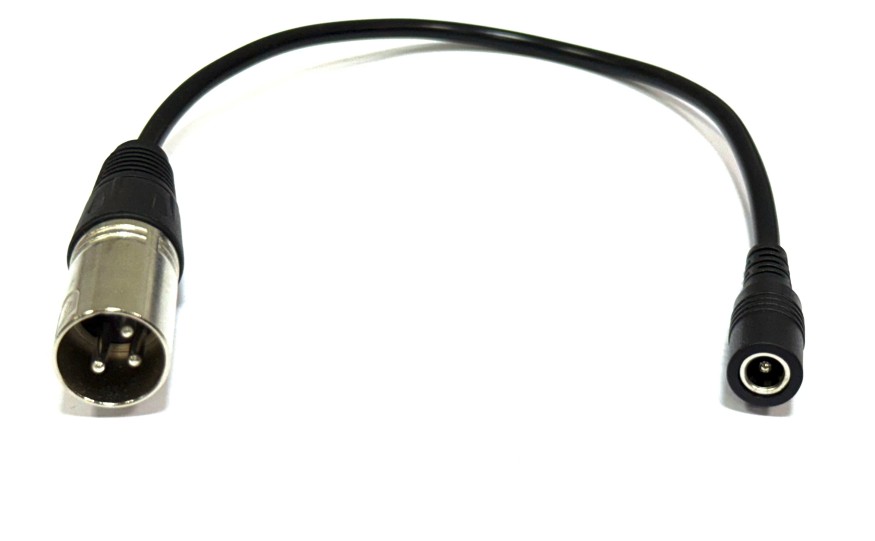 Переходник DC 2.1 - XLR (папа)