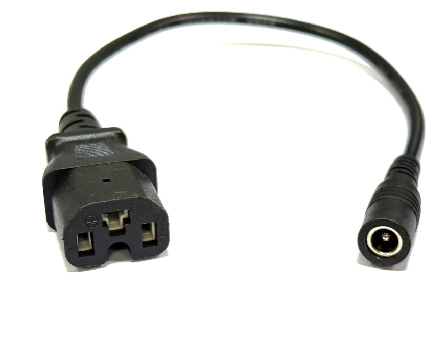 Переходник DC 2.1 - 23x16мм IEC plug