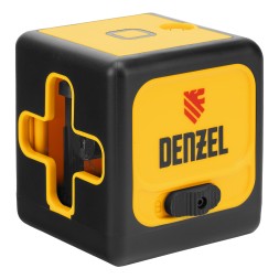 Лазерный уровень DQB, 30 м, зеленый луч, батарейки Denzel