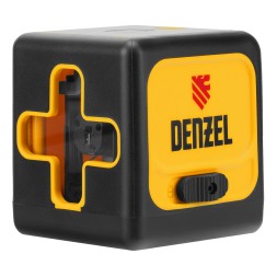 Лазерный уровень DQB, 30 м, зеленый луч, батарейки Denzel