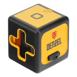 Лазерный уровень DQB, 30 м, зеленый луч, батарейки Denzel