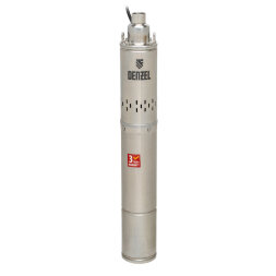 Скважинный насос DWS-4-150, винтовой, диаметр 4", 1300 Вт, 2000 л/ч, напор 150 м Denzel
