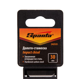 Долото-стамеска 30 мм, деревянная рукоятка Sparta