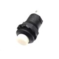 Кнопка с фиксацией DS-428/427 12MM (белая)