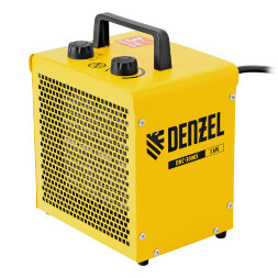 Тепловая пушка керамическая DHC-3000S, квадратная, 230 В, 1,5/3 кВт Denzel