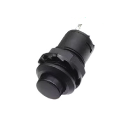 Кнопка с фиксацией DS-428/427 12MM (чёрная)
