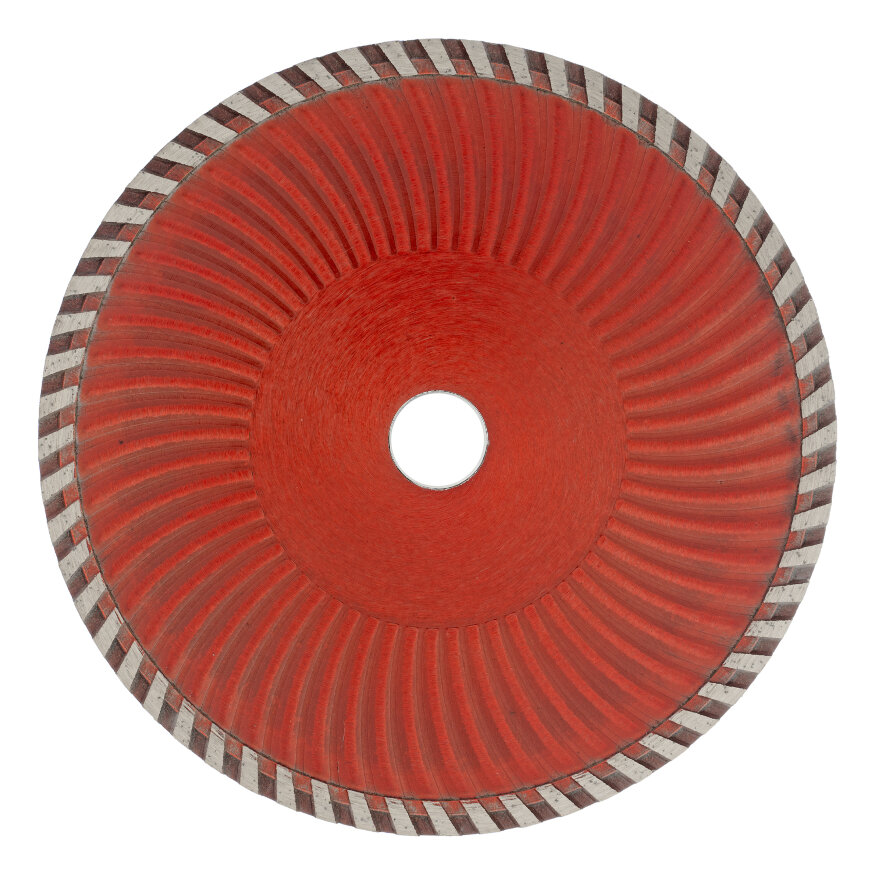 Диск алмазный, отрезной Turbo, 180 х 22.2 мм, сухая резка Matrix Professional
