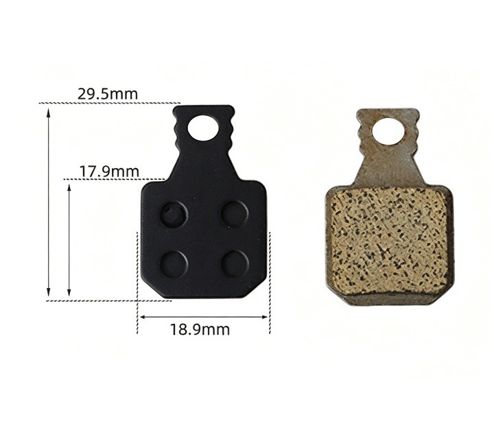 Тормозные колодки Magura MT5 / MT7, полуметалл