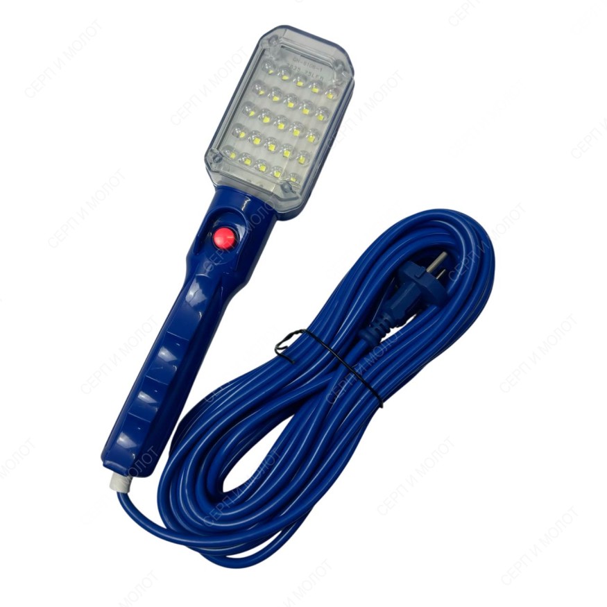 Светильник-переноска LED 10м, От сети 220В