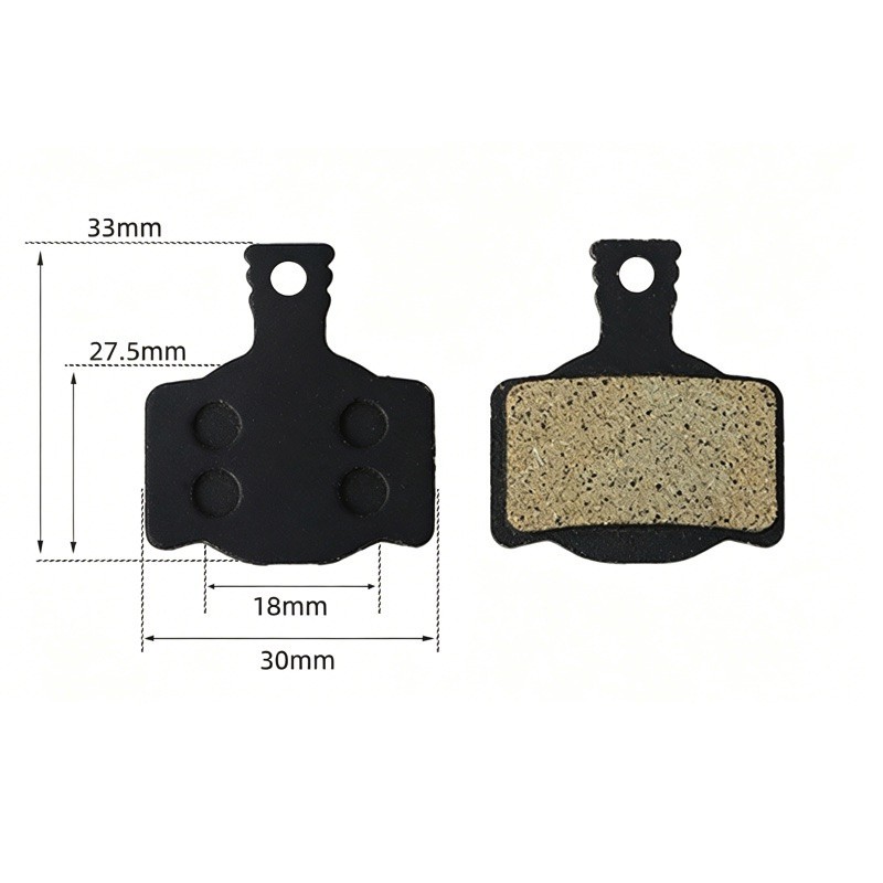 Тормозные колодки Magura MT2 / MT4 / MT6 / MT8, полуметалл