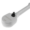 Ключ-трещотка 1/4", CrV, 120 зубьев, цельнометаллический, хром Gross