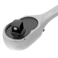 Ключ-трещотка 3/8", CrV, 120 зубьев, цельнометаллический, хром Gross