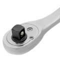 Ключ-трещотка 3/8", CrV, 90 зубьев, усиленный, хром Gross