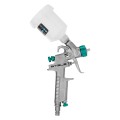 Краскораспылитель AG 810 HVLP, гравитационный, сопло 0.8 мм и 1 мм Stels
